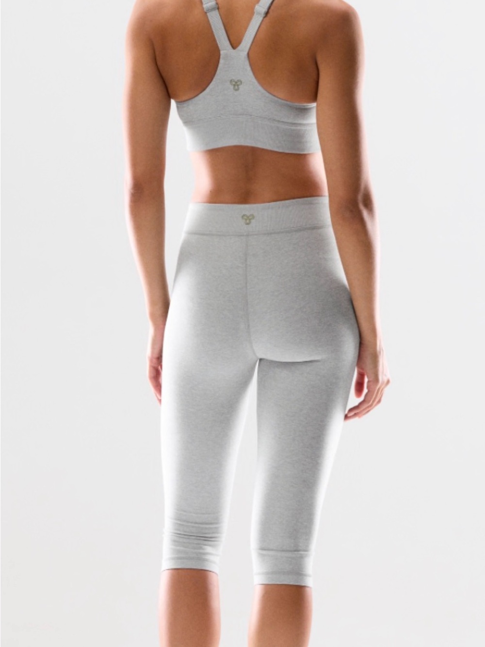 Women's Light Gray Capris - Comfortable Everyday Fit
